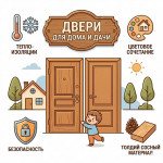 Выбор дверей для частного дома и коттеджа