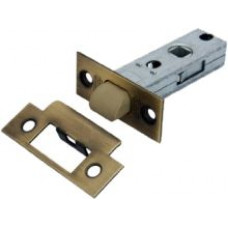 Защелка PALIDORE дверная межкомнатная с ПЛАСТИКОВЫМ ЯЗЫЧКОМ, 6-45 AB (nylon latch) бронза