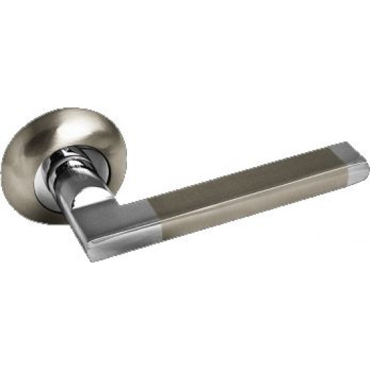 Ручка PALIDORE на круглой розетке A-40SN/PC белый никель/хром