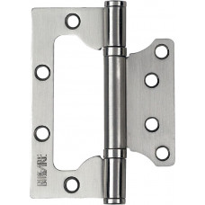 Накладная унив. петля BUSSARE B020-U 100X75X2.5-2BB-1SC Хром матовый