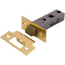 Защелка PALIDORE дверная межкомнатная с ПЛАСТИКОВЫМ ЯЗЫЧКОМ, 6-45 PB (nylon latch) золото