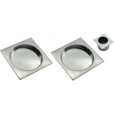 Ручки пальчиковые для раздвижных дверей (2шт.) MORELLI MHS-2 SC матовый хром