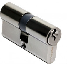 Ключевой цилиндр ключ/ключ MORELLI 60C BN черный никель