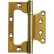 Накладная унив. петля BUSSARE B020-U 100X75X2.5-2BB-1CM кофе мокко
