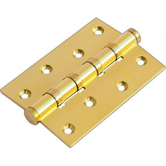 Петля латунная универсальная MORELLI MBU 100X70X3-4BB PG золото