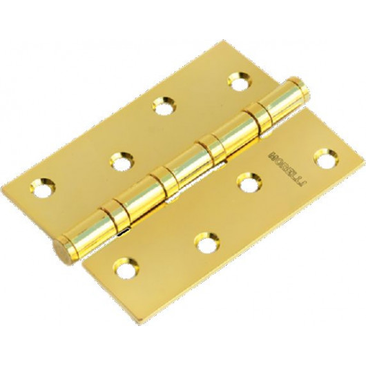 Петля стальная универсальная MORELLI MS 100X70X2.5-4BB PG золото