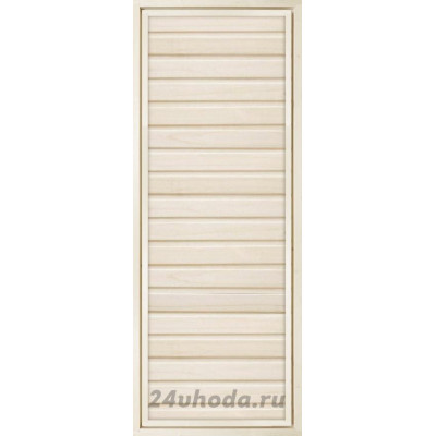 Дверь банная в парную и мойку «ПГ-1» (глухая, из осины)