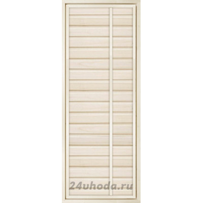 Дверь банная в парную и мойку «ПГ-3» (глухая, из осины)
