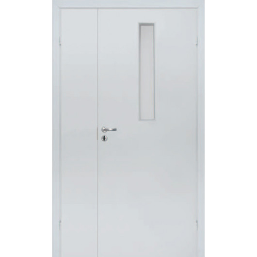 Olovi - Противопожарная полуторная EI30/34db - (Остекление 9%) - Белая