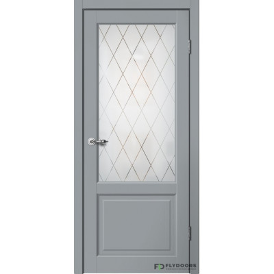 FLY DOORS - CLASSIC-2 ПО - Эмалит серый
