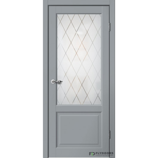 FLY DOORS - CLASSIC-2 ПО - Эмалит серый